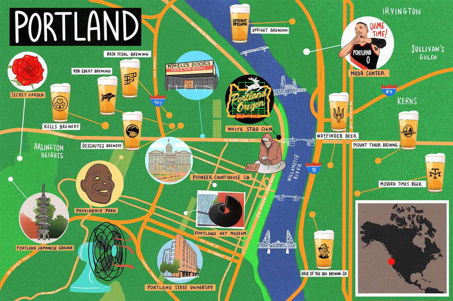 Portland-Map-Agan